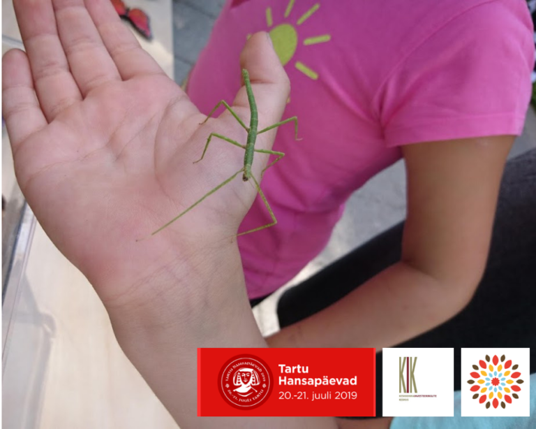 Tartu loodusmaja Tartu Hansapäevadel 20.07.2019