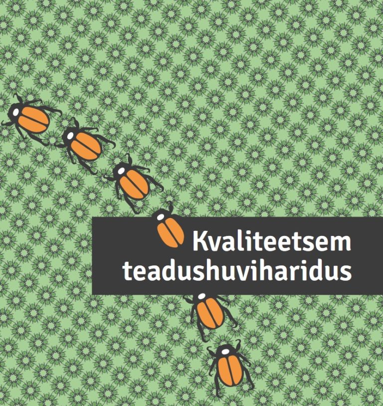 Kogumiku „Kvaliteetsem teadushuviharidus“ esitlus 30.10.19