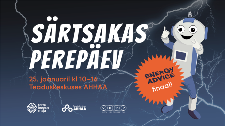 Särtsakas perepäev ning õpilasvõistluse finaalvoor 25.01.2020 AHHAA keskuses