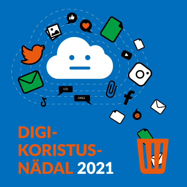 Digikoristusnädal 2021 kutsub üles digiprügiga rinda pistma