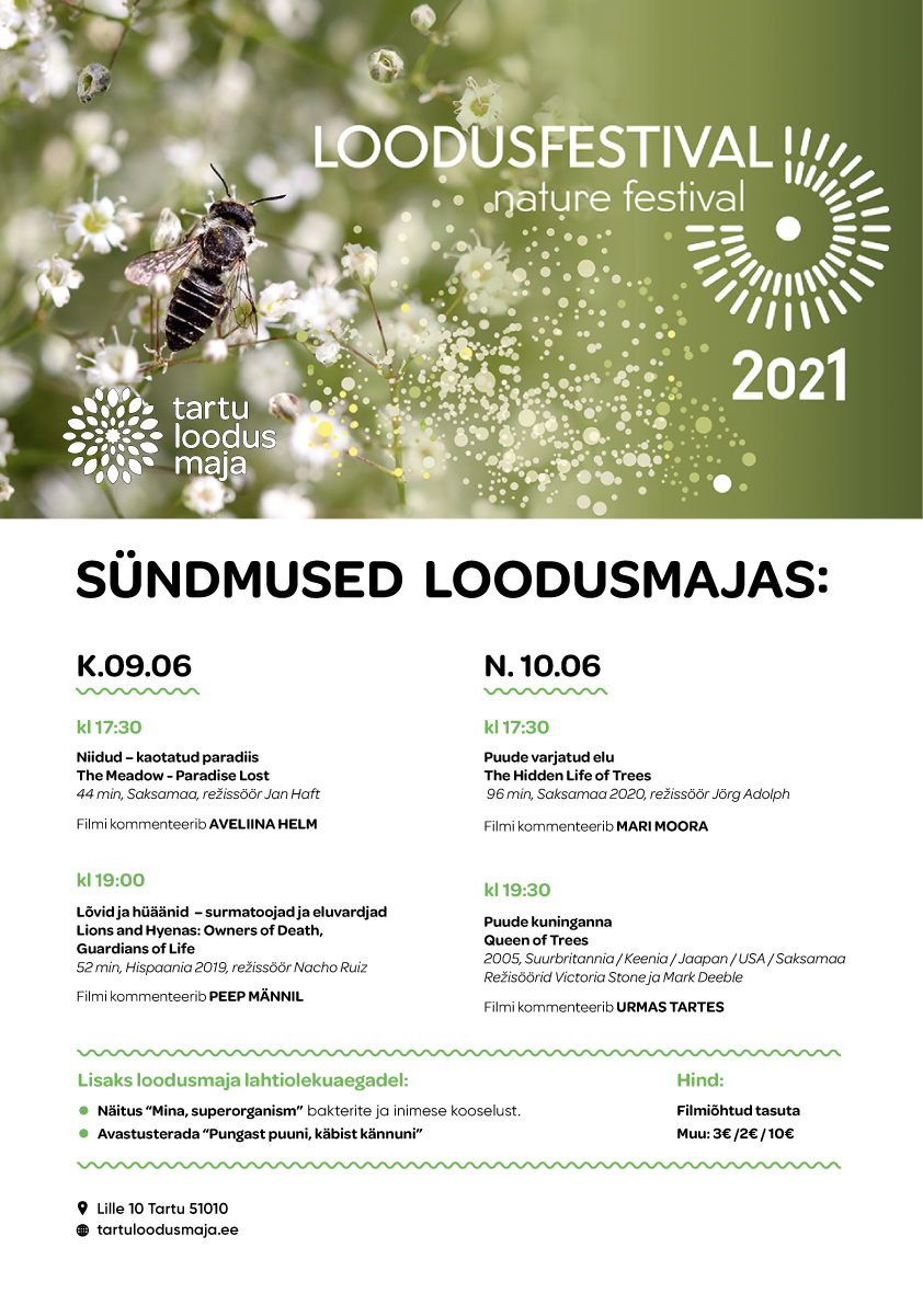 loodusfestivali filmiõhtud