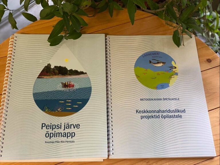 Valminud on Peipsi õpimapp koos metoodiliste juhenditega õpetajatele