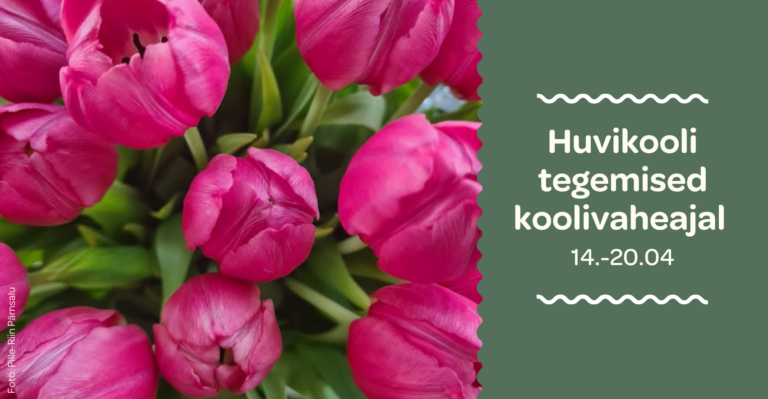 Huvikooli tegevused kevadvaheajal