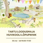 Huvikooli lõpupiknik 30.mai kell 16:00