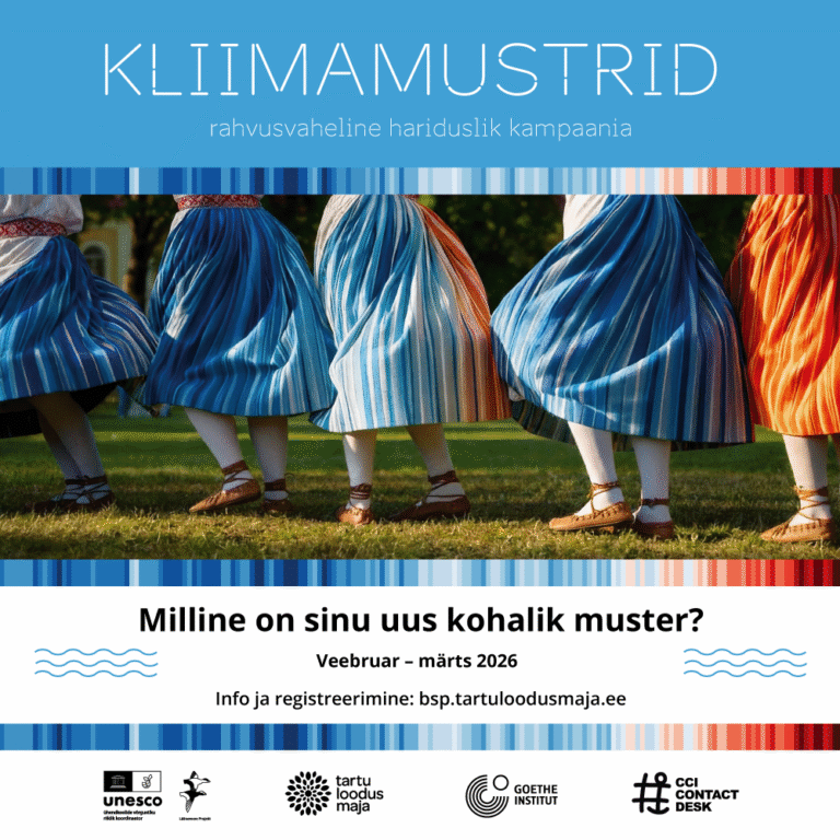 KLIIMAMUSTRID: UNESCO ühendkoolide ja Läänemere Projekti rahvusvaheline hariduslik kampaania