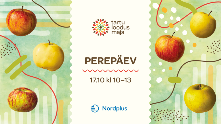 Laste ja vanavanemate sügispäev 17.10 kell 10-13