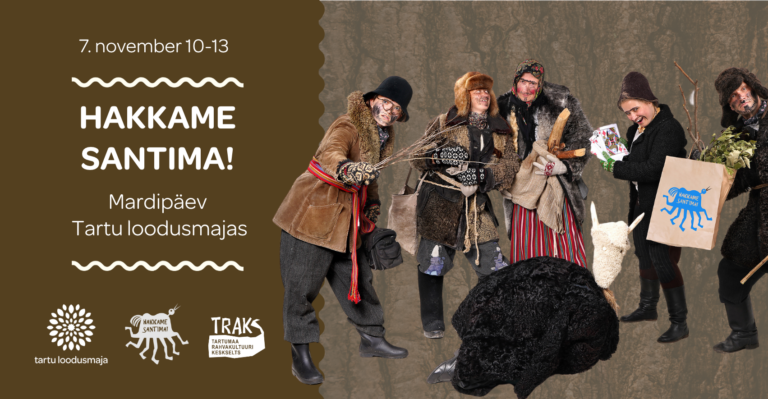 Mardipäev “Hakkame santima!” 7. nov kell 10–13