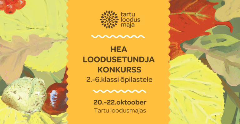 Hea loodusetundja konkurss 2026